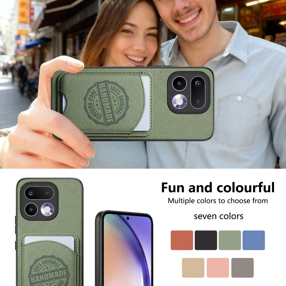 Luxury 2-in-1 Detachable Magnet Card Case with Logo Cover