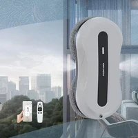 2024 Window Robot Cleaning APP Robotic Glass Washer Appliance Two Sides Spray Water Anti-falling 3000Pa Robot Vacuum Cleaner 2
