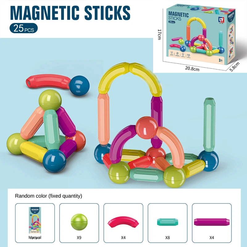 Pretend Pädagogisches Magnetische Spielzeug für Kinder 3 4 5 Jahre Alt 