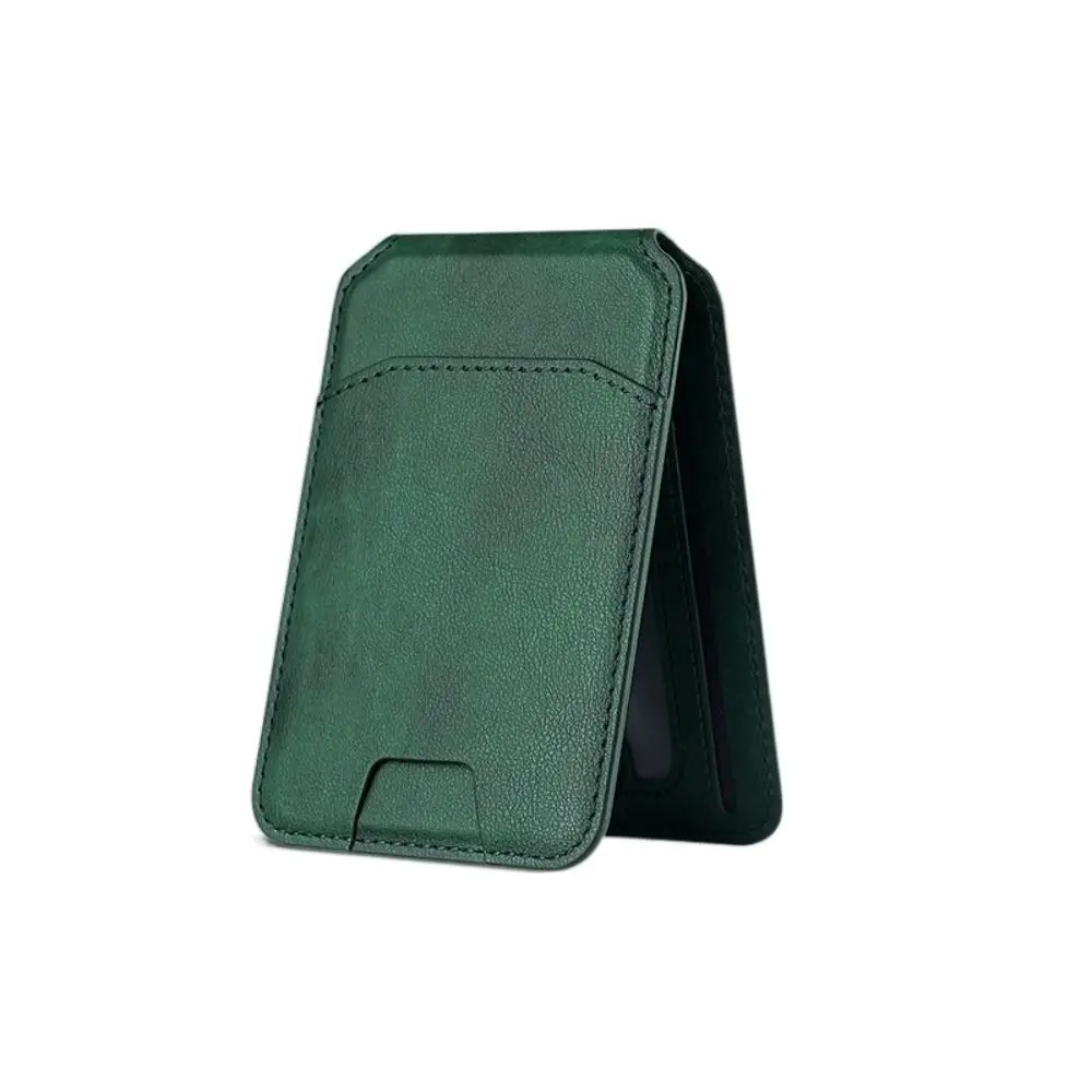 For Magsafe Wallet Phone Card Holder Safety Accessories Magnetic Wallet Stand Anti-theft Leather for iPhone 15 14 13 ProMax S8894bd10b6674ac8b53a929cdc30fd39A
