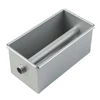 1 Pcs Aluminium Alloy Square Bread Loaf Pan With Center Tube DIY Cake Tools Non-Stick Flowing Heart Cake Bread Mold 6