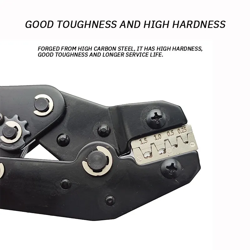 SN58B Crimping Pliers Crimping Wire Ferrule Serrated Ratchet Kit Wire Terminal Crimper Connector Pliers 1PC crimping tool