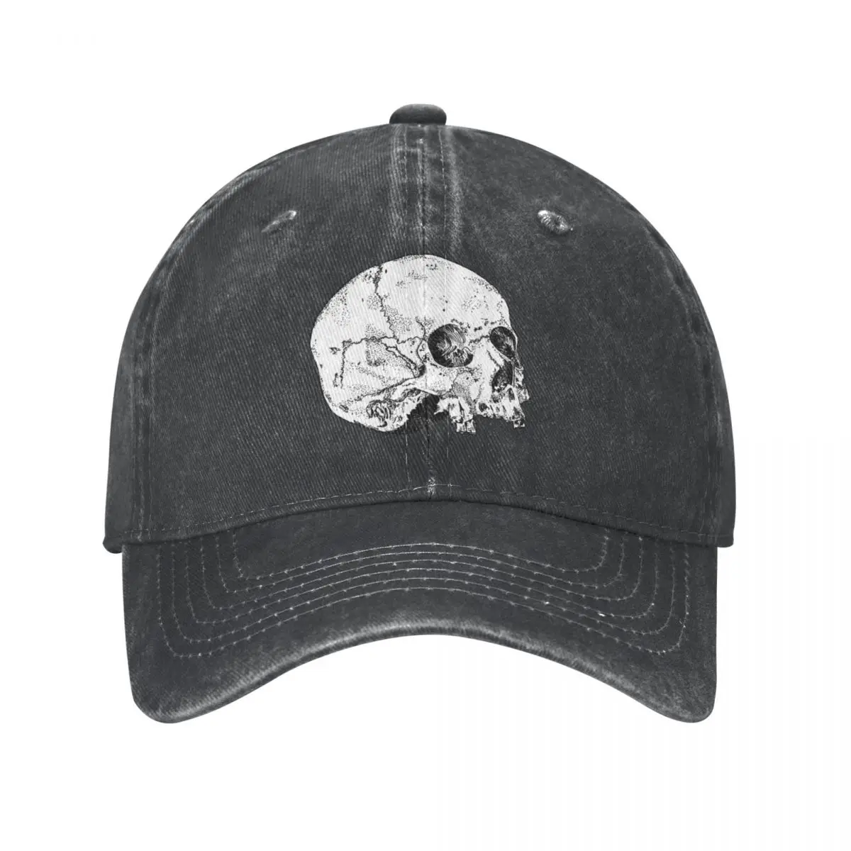 

Ink Skull Baseball Cap Beach Sun Cap Hood Men Caps Women'S