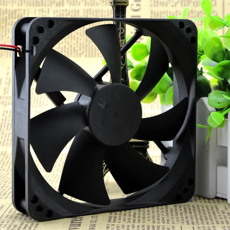 D12SH-12 ������ �ð� ��ǳ��, DC 12V, 0.3A, 2000RPM, 12cm 12025, 120x120x25mm