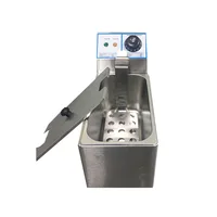 Electric Deep Fryer 2000W-Watt Large Professional Grade Stainless Steel with Triple Basket and Timer 1