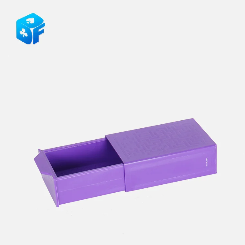 Magic Toys Purple Puzzle Box Magic Tricks Mystery Secret Box Appearing/Vanishing Box Surprise Close Up Props Gimmick Comedy schmidt steve read secret puzzle kuenstler atelier 1000 teile