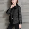 Women's Loose Casual Winter Padded Coat, Lightweight, Short Down, Cotton Jacket, Female, New Fashion, Large Size, Autumn, 2024