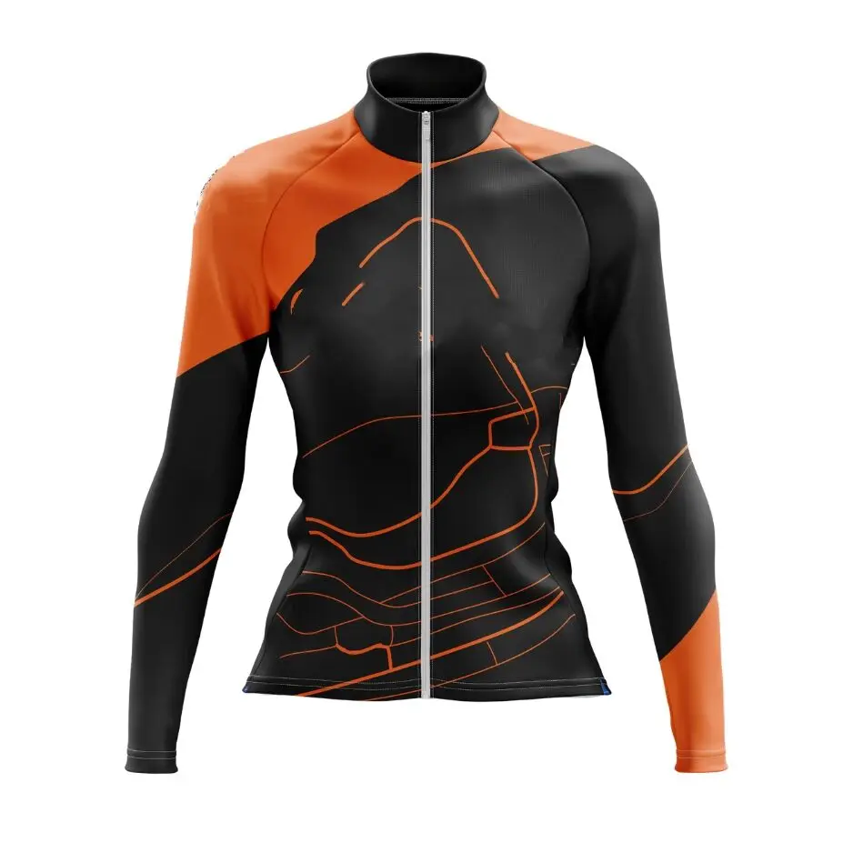 Women's Spring and Autumn Sportswear Outdoor Top Quick drying Breathable Bicycle Sports Top MTB