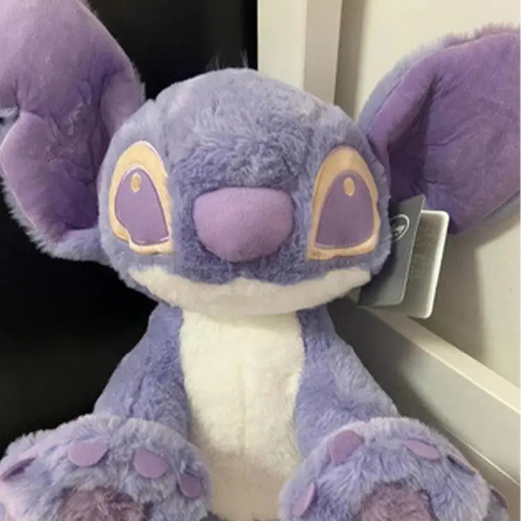purple stitch plush