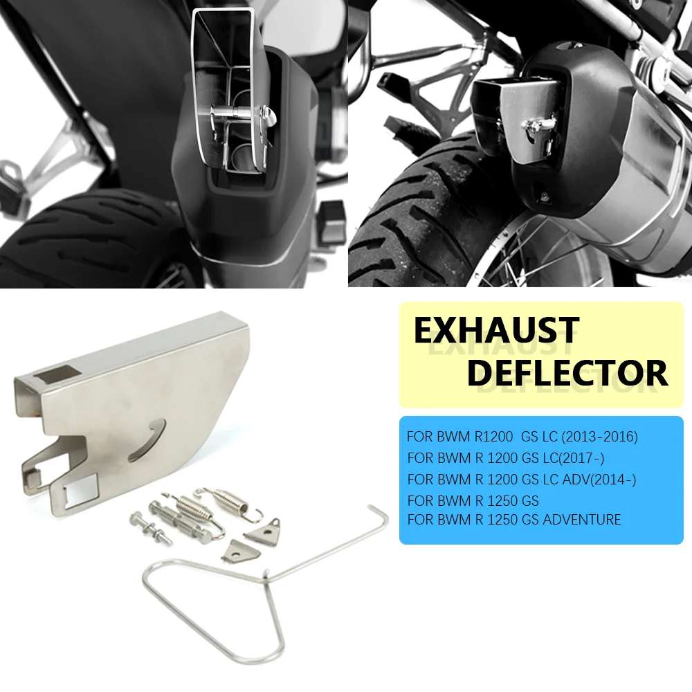 For BMW R1200GS LC R1250GS ADV Motorcycles Exhaust Mufflers Baffles Deflector For BMW R 1250
