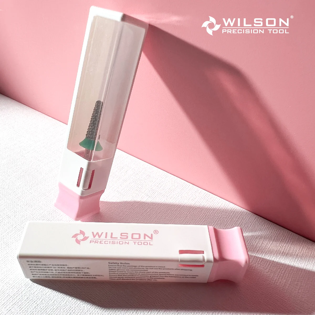 Nail Drill Bits WILSON Small Cone Bits Well Sun Portable Nail Bur Professional Manicure Tools all in 1 Carbide nail bit