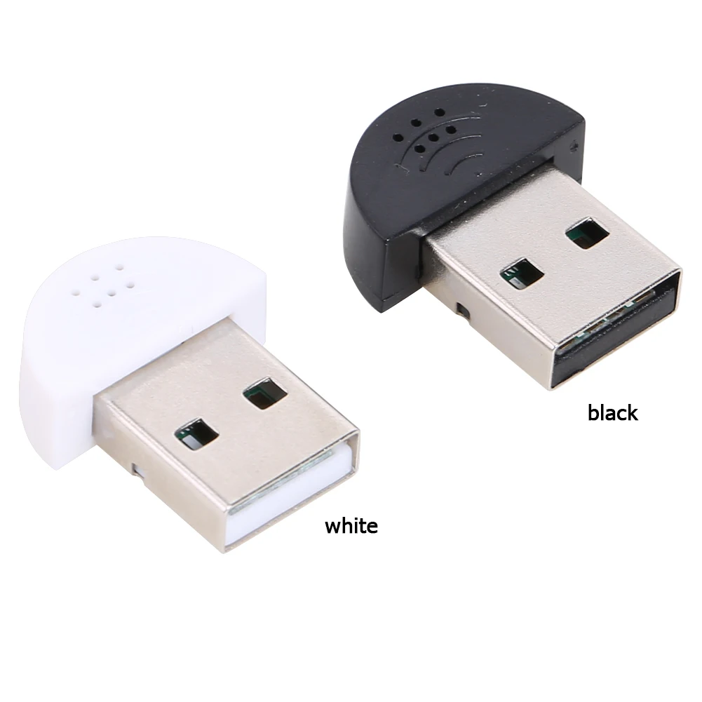 휴대용 스튜디오 스피치 미니 USB 마이크 오디오 어댑터, PC Mac용 USB 드라이버