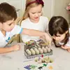 Dinosaur Eggs Excavation Dig Kit Dino Easter Eggs with Dinosaurs Inside 12 Pack Science Experiment Kits for Kids STEM Activities 3