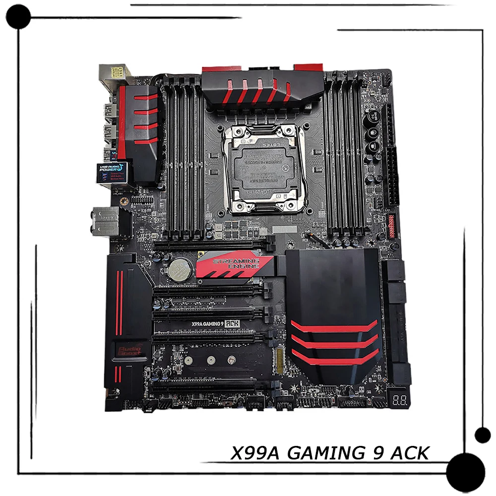 X99A Gaming 9 Ack Per Msi Lga2011-V3 Ddr4 128G Sata3 M.2 Usb3.0/3.1 E-Atx Pc Scheda Madre Desktop