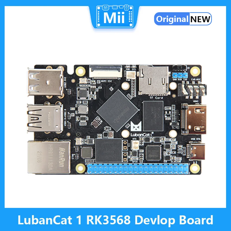 Lubancaat 1 Con 5 V3A Power Rockchip Rk3568 Scheda Di Sviluppo 1 Top Npu, Decodifica 4K, Supporta Ubuntu, Debian, Sistema Operativo Android 11