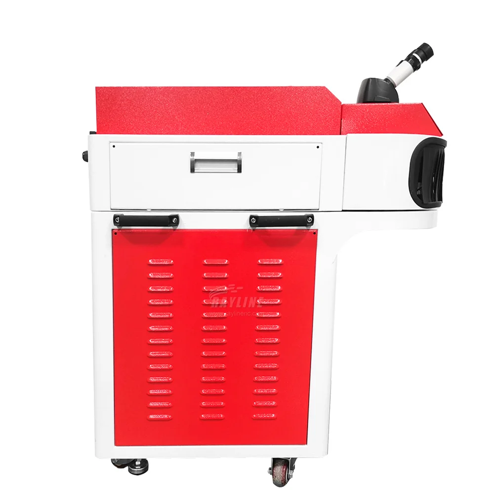 Vertical Jewelry Laser Welding Machine with CCD 200W for Jewelry Gold/Jewelry/Sliver/Jewellery/Rings YAG Laser Red Spot Welder 5