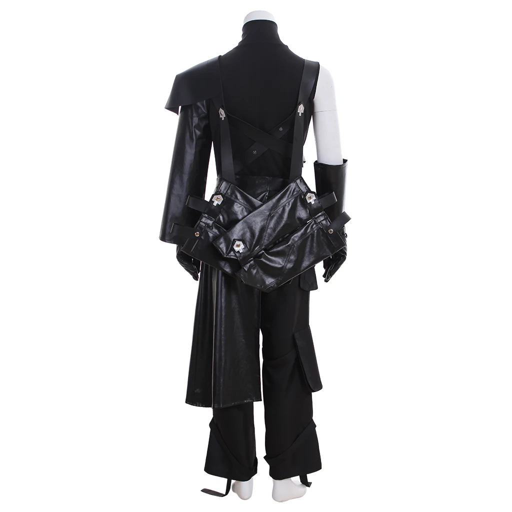 Final Fantasy VII-Inspired Cloud Strife Cosplay Costume for Men with Custom Sizing
