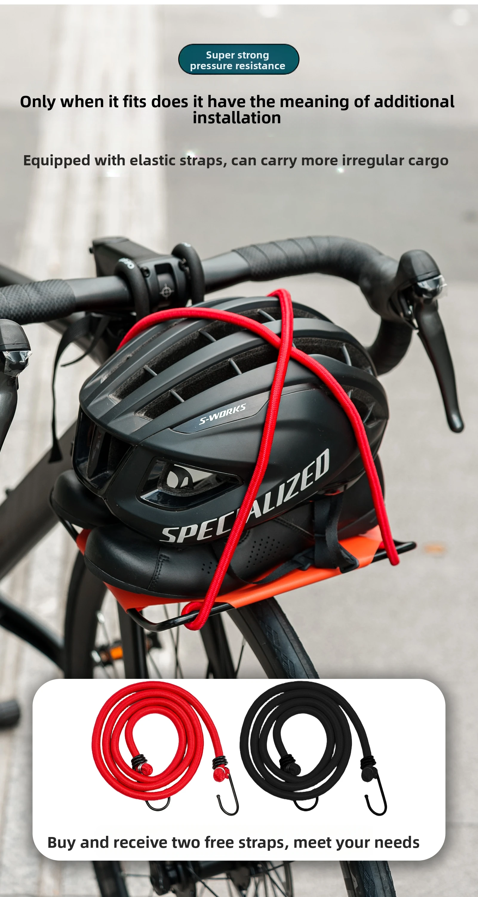 OFFBONDAGE Fahrrad-Vorderradgepäckträger aus Aluminiumlegierung, Gepäckträger für Mountainbike, Elektrofahrrad, Rennrad/Klapprad – Detail 9