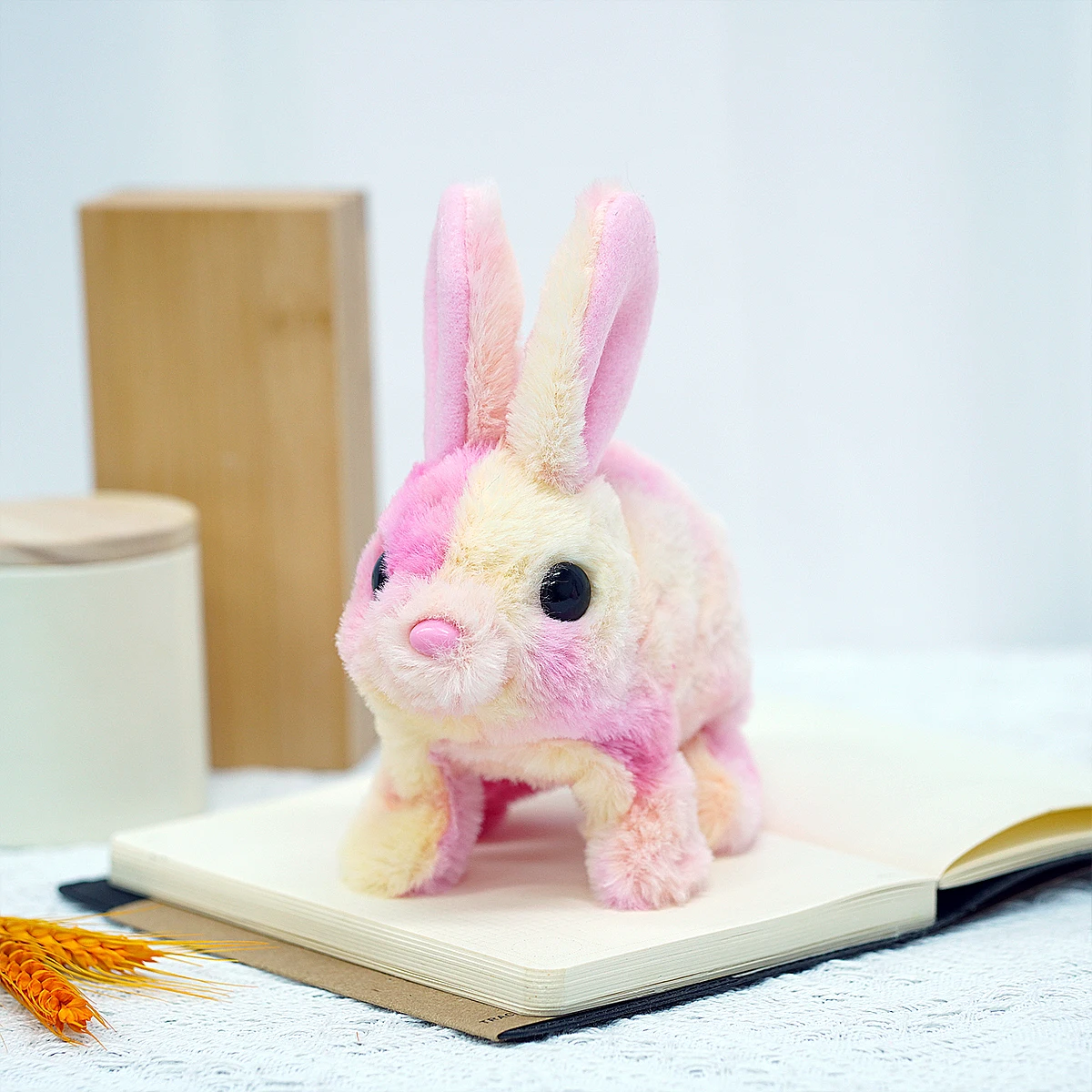 Cute Rabbit Plush Doll Electric Toy Children's Birthday Christmas Gift Universal for Boys and Girls 6