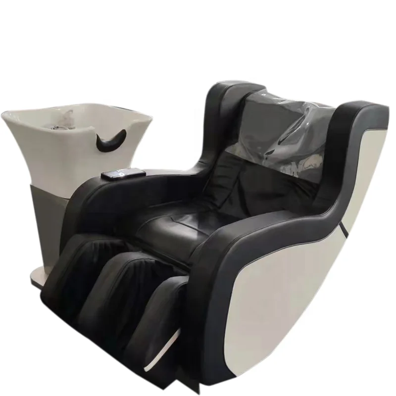 Salon  shampoo massage chair Newest Design Hair Salon Massage Shampoo Beds For Sale materiel salon de coiffure spa pour pdicures intelligent multifunctional bed shampoo electric hair washing chair head spa cosmetic chaise coiffure barber furniture cy50xt