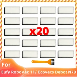High-Performance Robotic Vacuum Spare Parts Kit - Main & Side Brushes, HEPA Filters (Set 4)