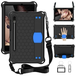 EVA Soft Protective Cover for Samsung Galaxy Tab S10 Lite (Black blue)