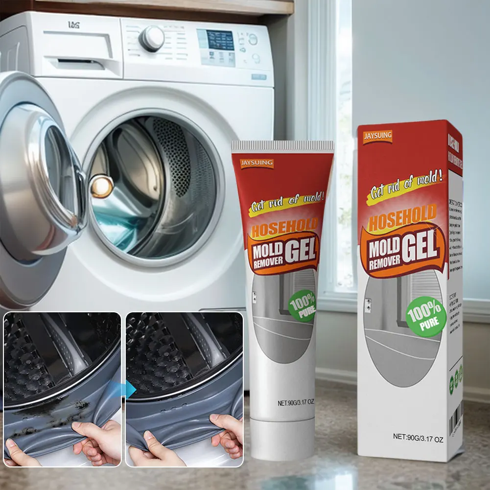 90g Household Mold Remover Gel Multi-purpose Mildew Repellent Gel Chemical Mildew Remover for Furniture Tile Floor Cleaning 2