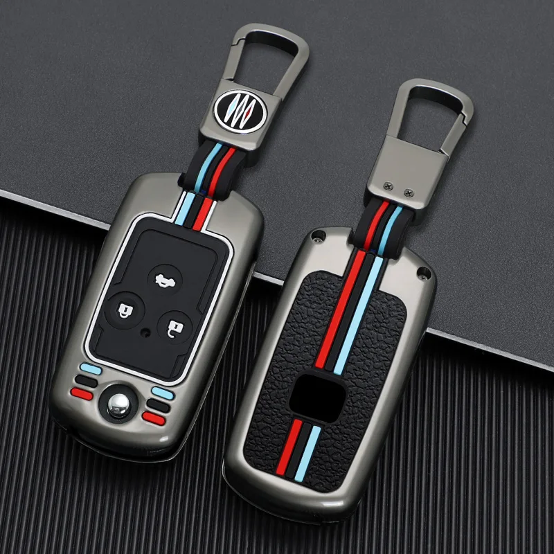 Car Flip Key Case Cover Shell For Honda Civic Fit Accord CRV HRV Jazz Odyssey For Acura TL TSX ZDX RSX CRZ 2 3 Buttons