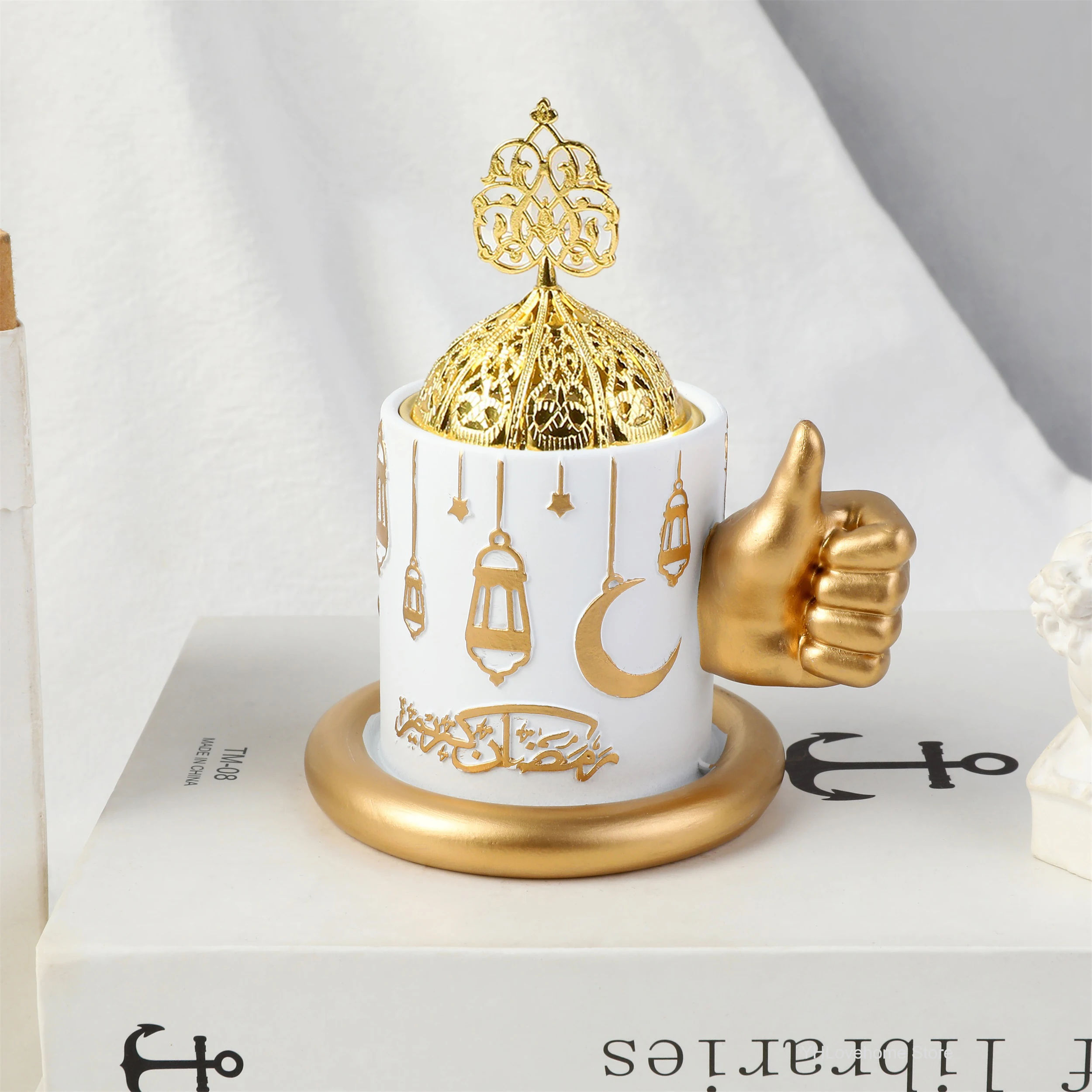 Arabic Resin Incense Burners Mini Censer For Zen Home Room Fragrance