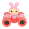 8X Kids Binoculars - Clear Imaging Portable Rabbit Design, Detachable Plastic, Ideal for Games & Outdoor Adventures 2