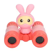 8X Kids Binoculars - Clear Imaging Portable Rabbit Design, Detachable Plastic, Ideal for Games & Outdoor Adventures 2