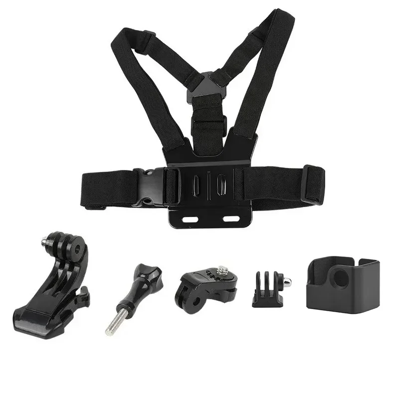 6 In1 Sports Gimbal Chest Strap Adapter Staffa Di Espansione Clip Mount Cintura Fissa Per Dji Osmo Pocket 3 Accessori Per Fotocamere