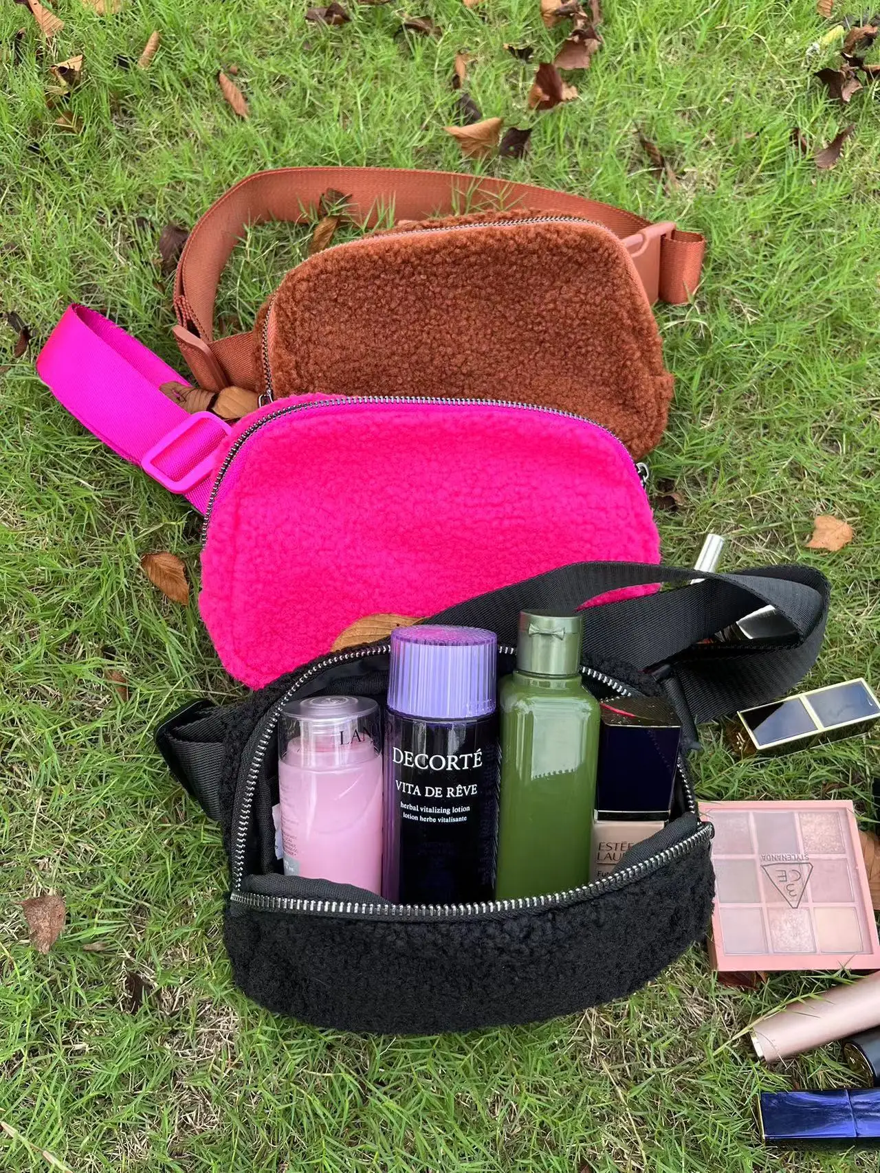 Moda Donna Uomo Sport All'Aria Aperta Marsupio Marsupio Unisex Mini Designer Teddy Marsupio Sherpa Bum Bag