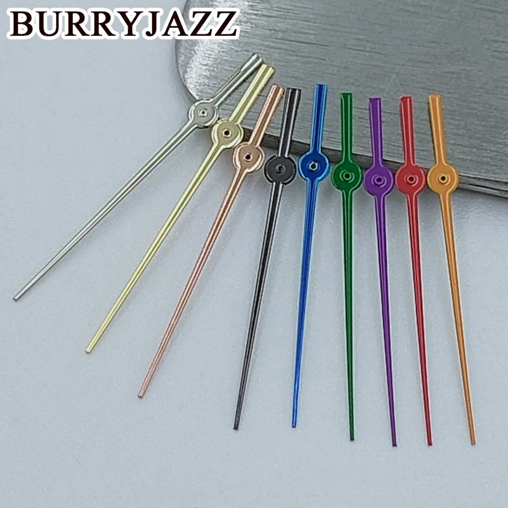 BURRYJAZZ NH35 NH36 NH38 7S26 7S36 4R35 4R36 Watch Second Hand Silver Gold Rose Gun Green Blue Red Purple Orange Second Hands watch accessories