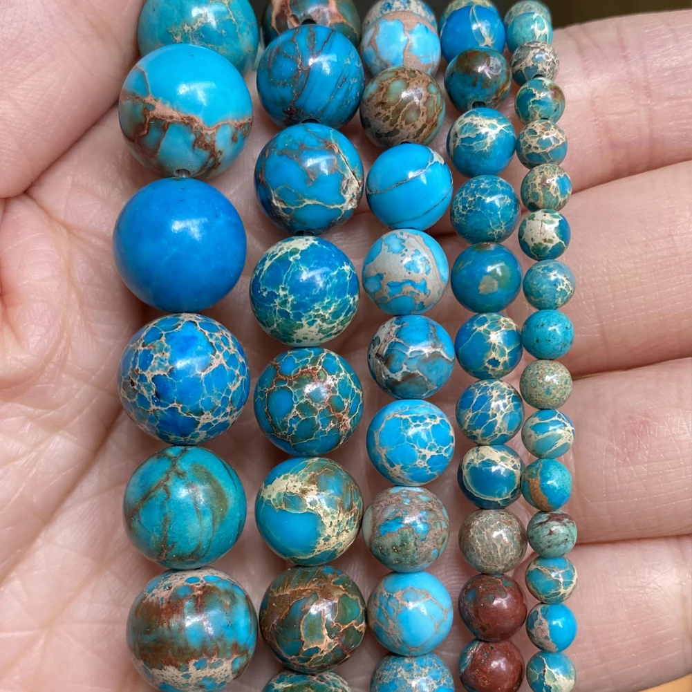 Natural Stone Beads Collection: Blue Chalcedony Crystal & Agate