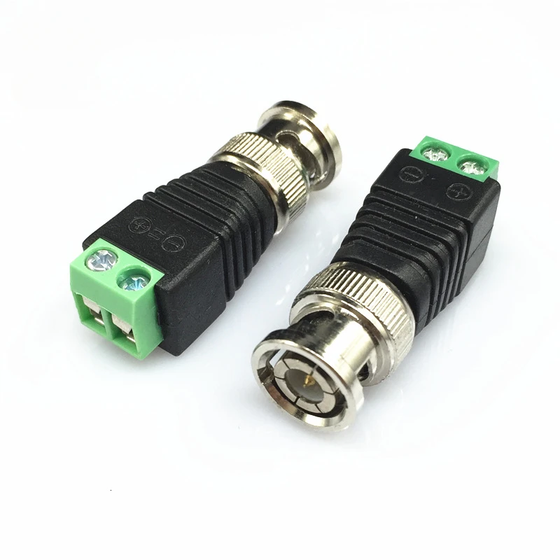 

10pcs BNC Connectors for AHD Camera CVI Camera TVI Camera CCTV Camera Coaxial/Cat5/Cat6 Cables