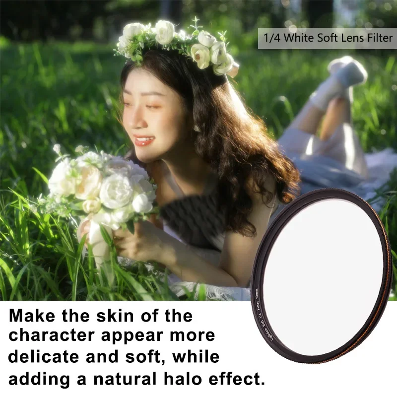 Lens Filter 7 in 1 Kits White Soft 6 line Star 0.9 Graduated Gray CPL Close Up