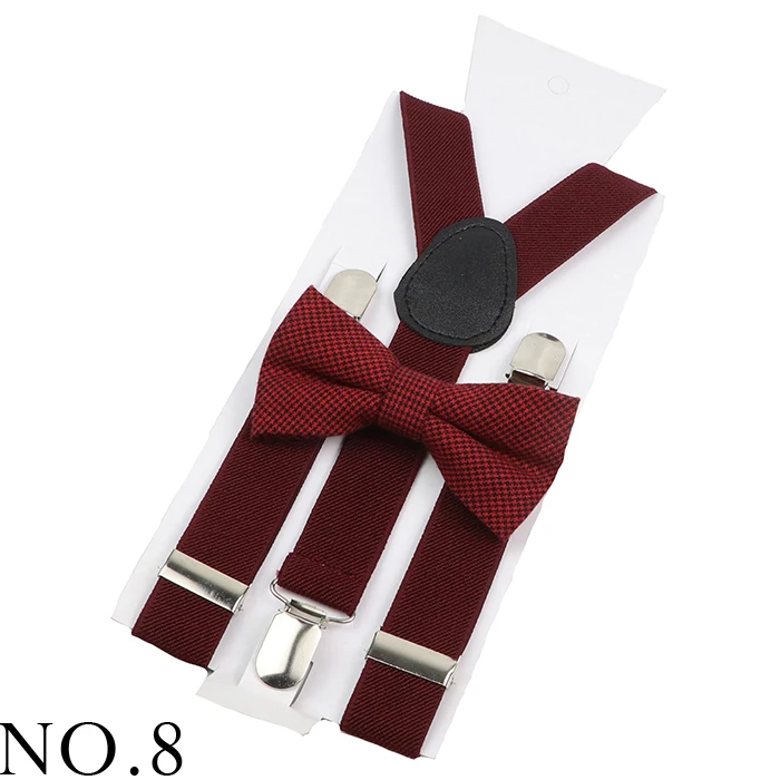 Adjustable Elastic Leather Suspenders Bowtie Set Men Women Sage Green Braces Straps For Wedding Y-Back Shirt Accessories Gift