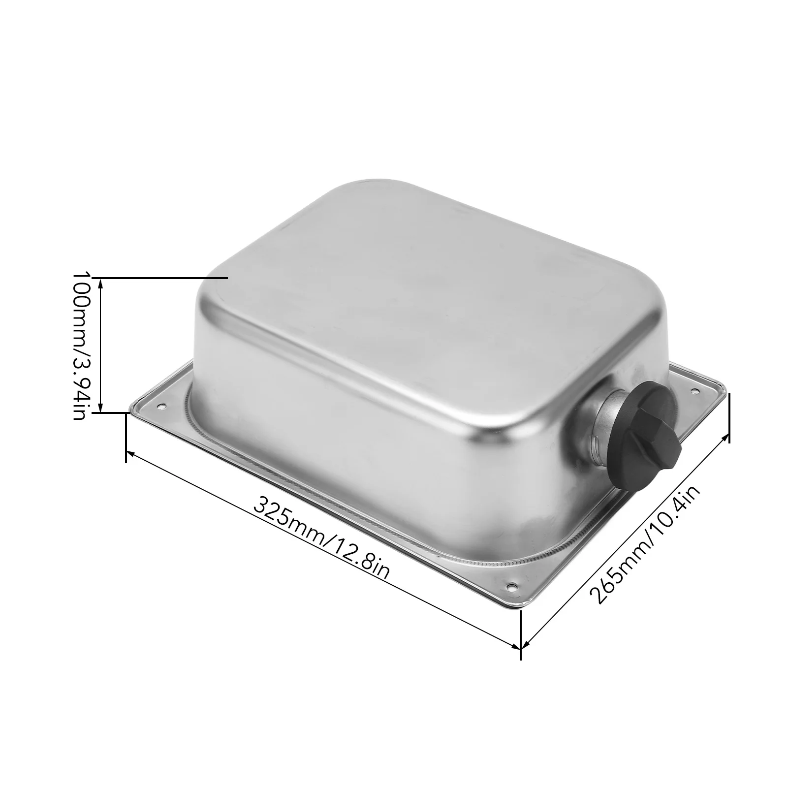 7L Stainless Steel Diesel Gasoline Petrol Fuel Tank Can Fit For Webasto Eberspacher Heater