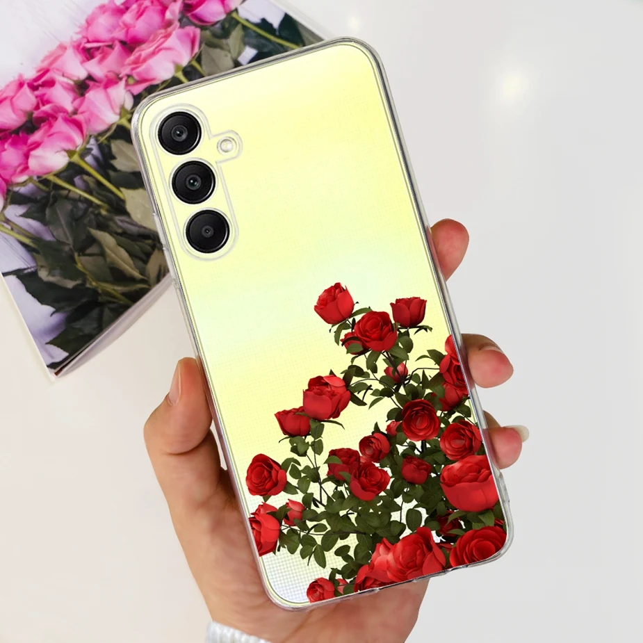 Luxury Painted Clear Silicone Case - Artistic Protective Cover