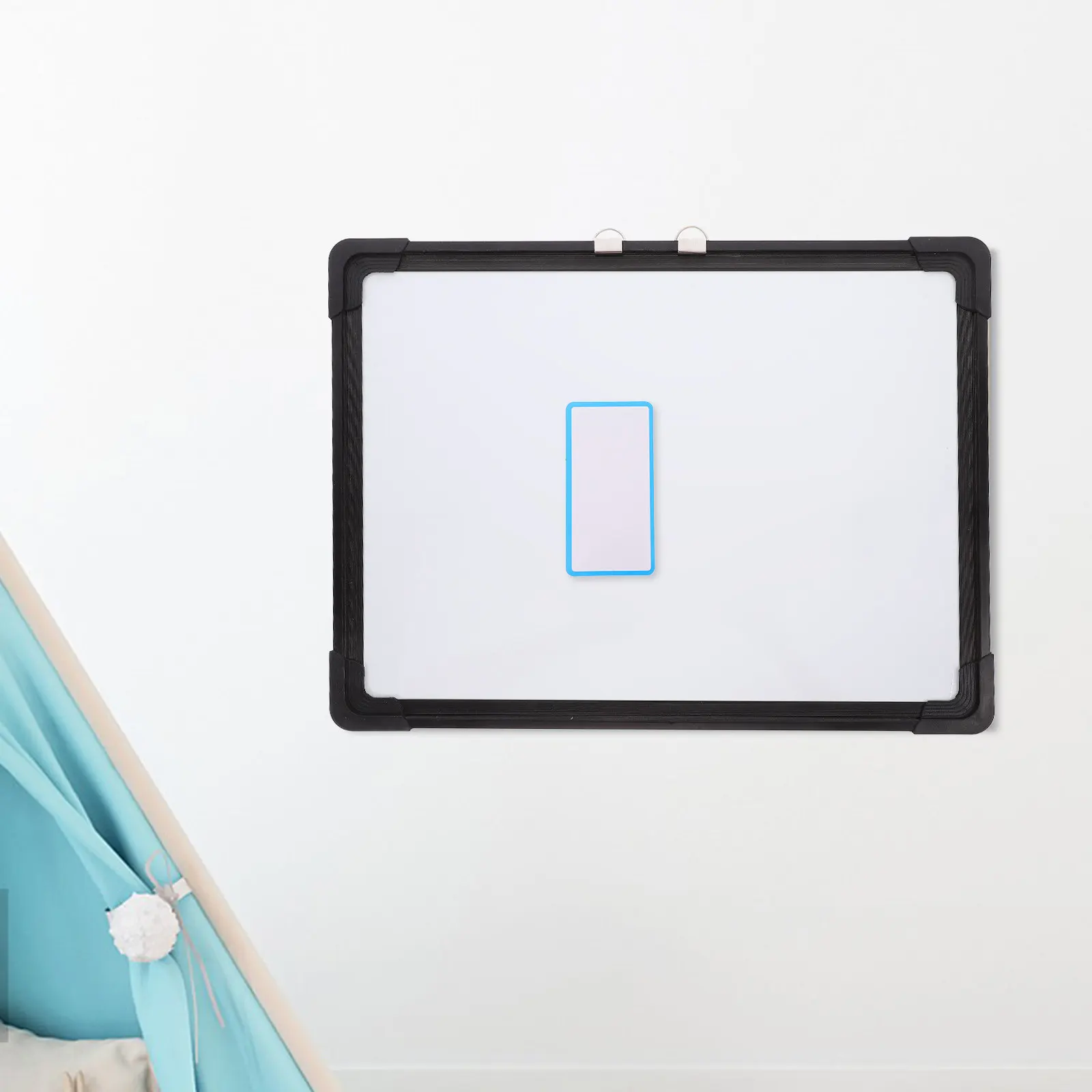 48pcs 자기 지울 수 있는 라벨 폴더 보관함을 위한 재사용 가능한 방수 쓰기 가능 이름표 사무실 홈 드라이 지우기 보드