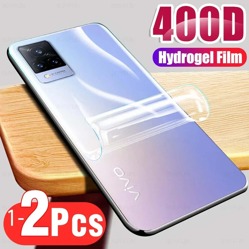 

Защитная пленка для задней панели, Гидрогелевая пленка для Vivo V21 4G V21e V20 Pro 5G VivoV21 V20Pro V 21 e, полноэкранная защитная пленка, не стекло