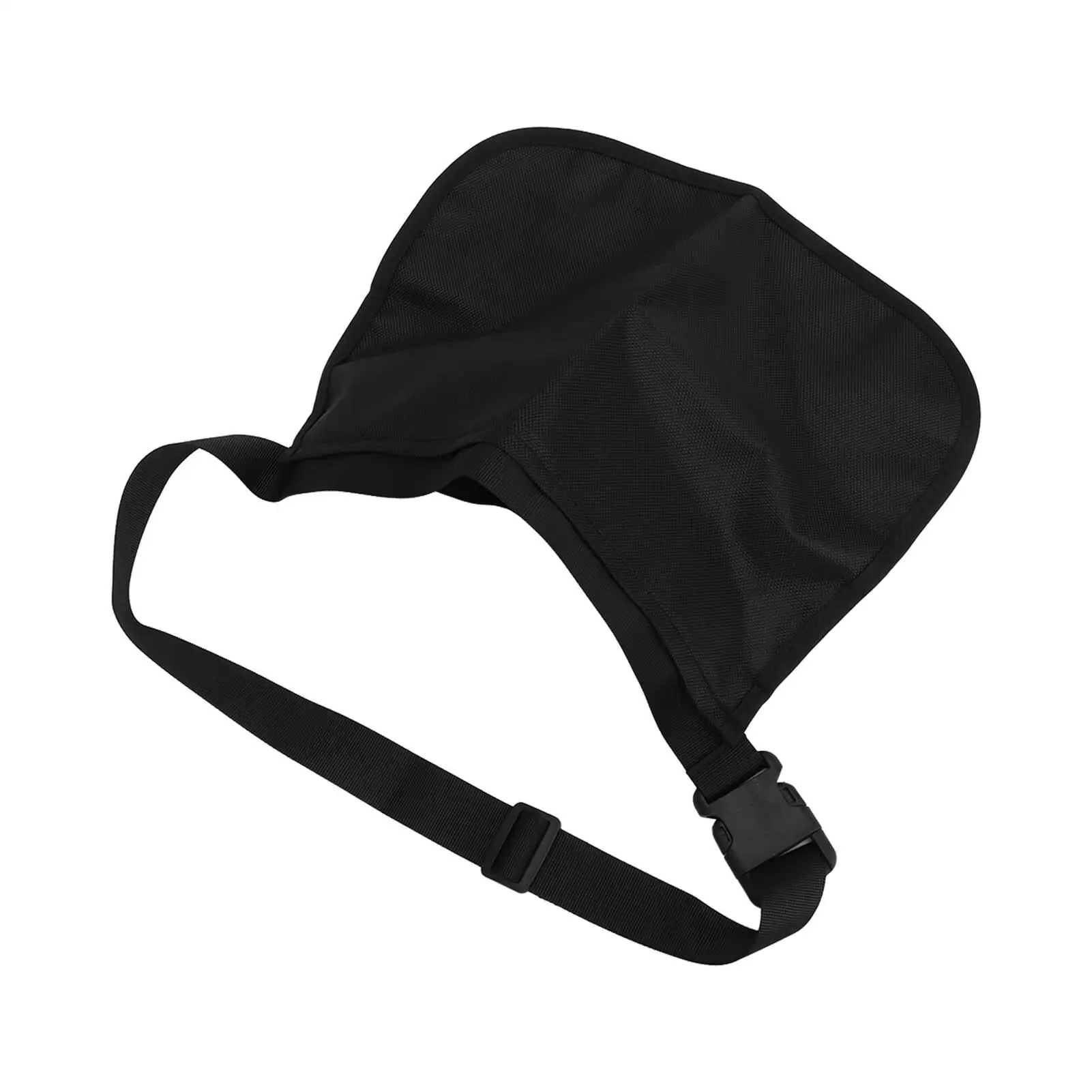 Adjustable Tennis Ball Pouch Waist Carrier-Breathable Oxford Cloth for Easy Access & for cycling , Black