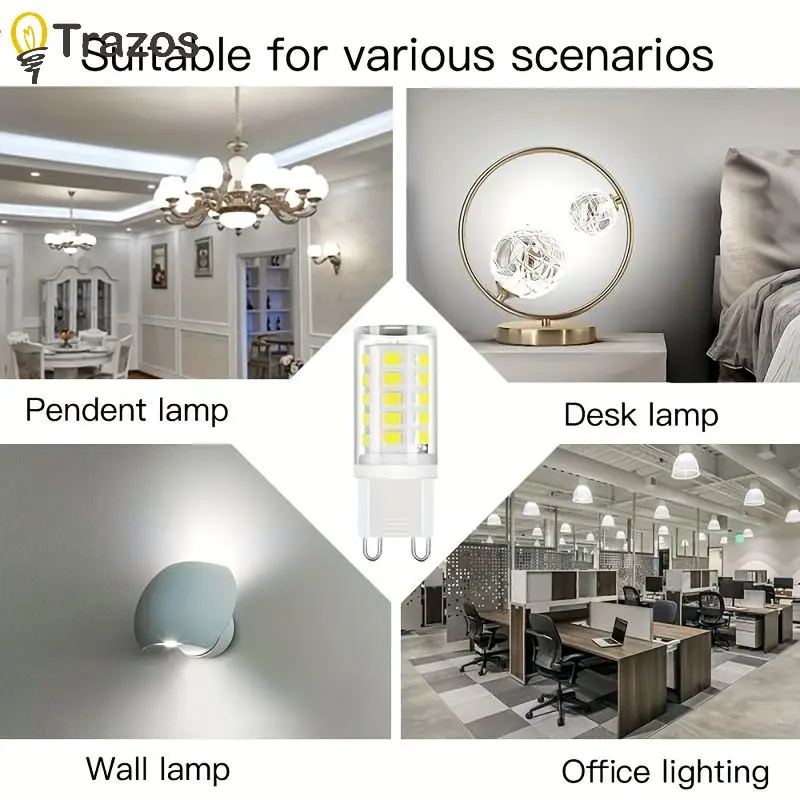 Led Light Bulb Corn Light Bulb Bright Energy Saving Strobe Free 220V Bulb G9 Light Source PSmall Lamp Low Voltage Crystal Light