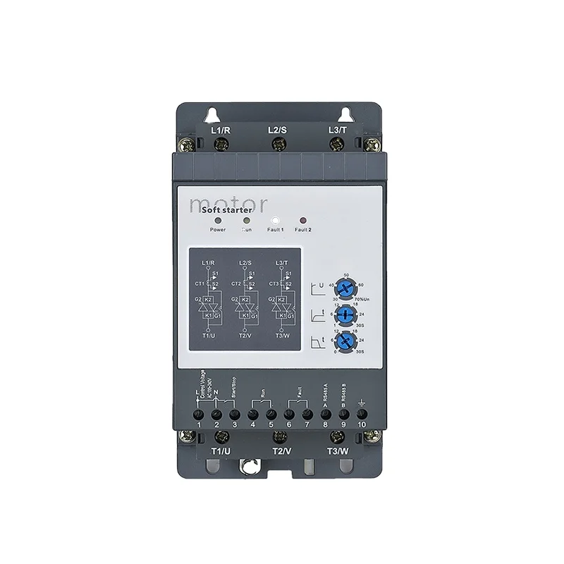 

Ac three phase control soft start motor controls 75KW SSR - manual 50HZ/60HZ