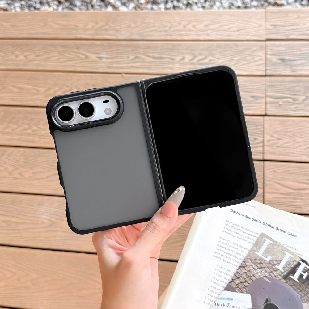 Luxury Translucent Matte Ultra-Thin Shockproof Case with Metal Connector