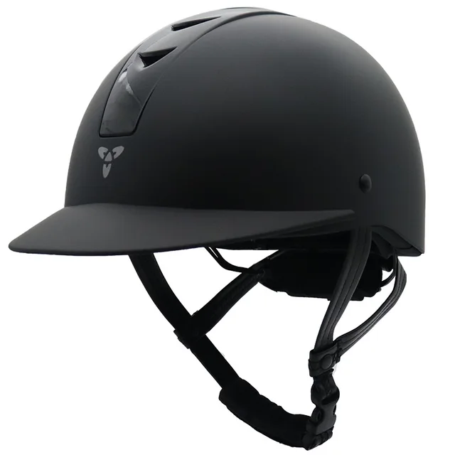 49-58cm Summer Ultra Light Children's Equestrian Helmet Riding Helmet Knight Hat Removable Brim Speed Helmet Horse Riding Acc 3