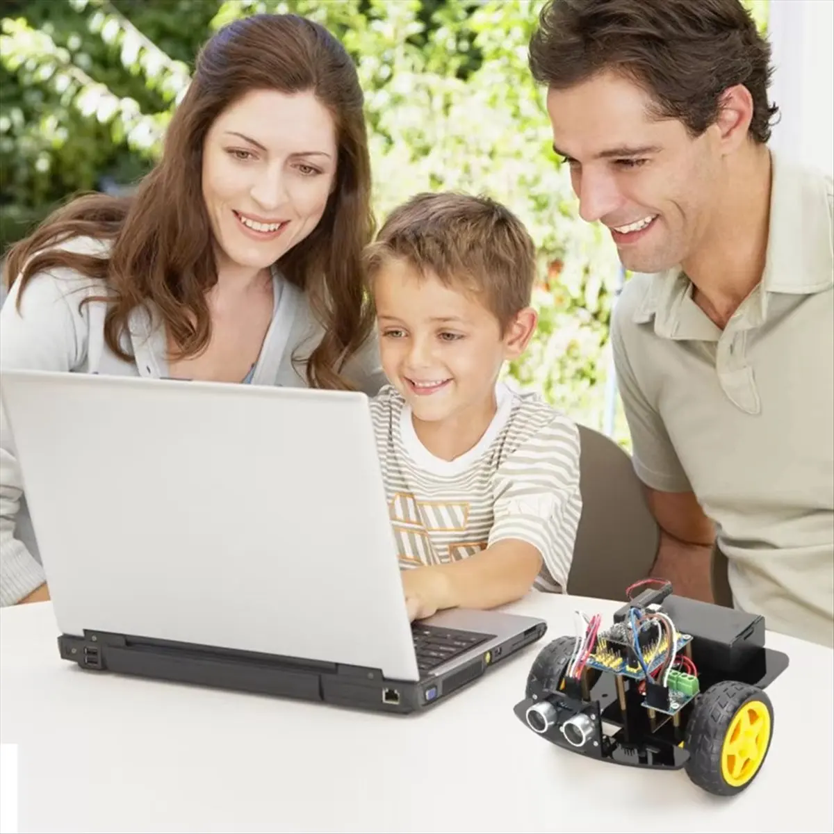 Kit Robot Voiture Intelligent DIY Programmable STEM