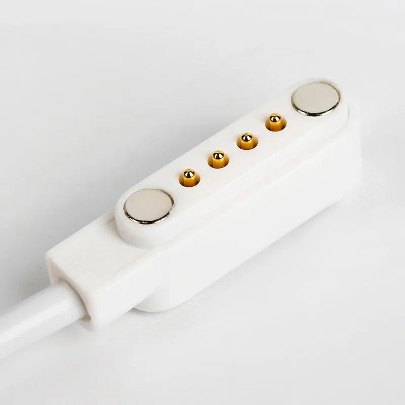 Smart Watch Backup 4pin Magnetic Charge Strong Charging Charger Cable Kw88 Kw99 Kw06 Kw98 Q100 Q750 Kw18 Y3 H1 H2 charging cable usb charging cable smart watch charging holder