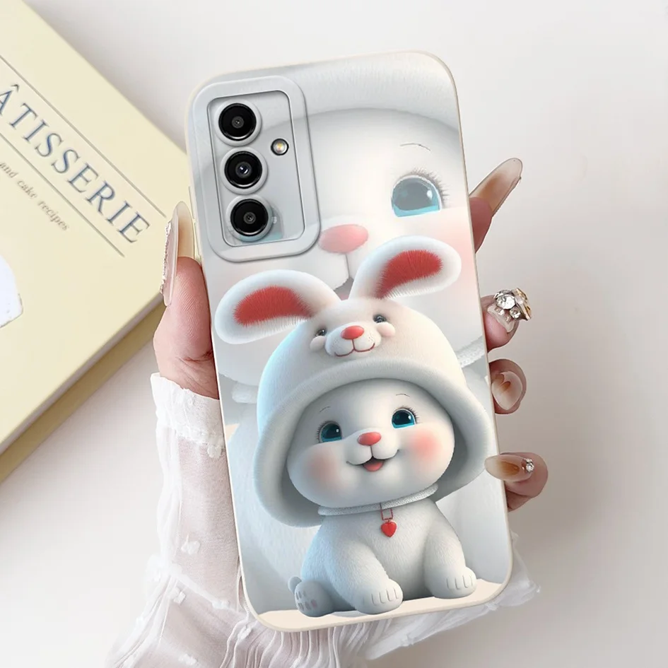Lovely Panda Rabbit Soft Silicone Back Cover - Enhanced Protection and Style